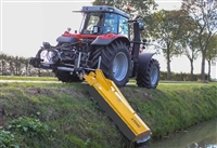 OMARV R2200 Flail Ditch Bank Mower, Yellow