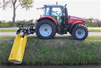 OMARV R2600 Flail Ditch Bank Mower, Yellow