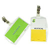 DBH002J Durable id card holder with a ID strap clip