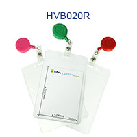 HVB020R 3x4 ID badge holder with a retractable ID reel