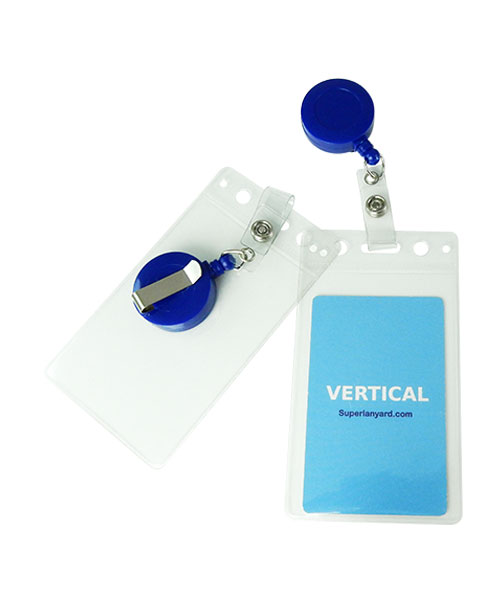 HVB065R Name tag holder with a retractable badge reel