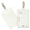HVB098J ID badge holder with a ID strap clip