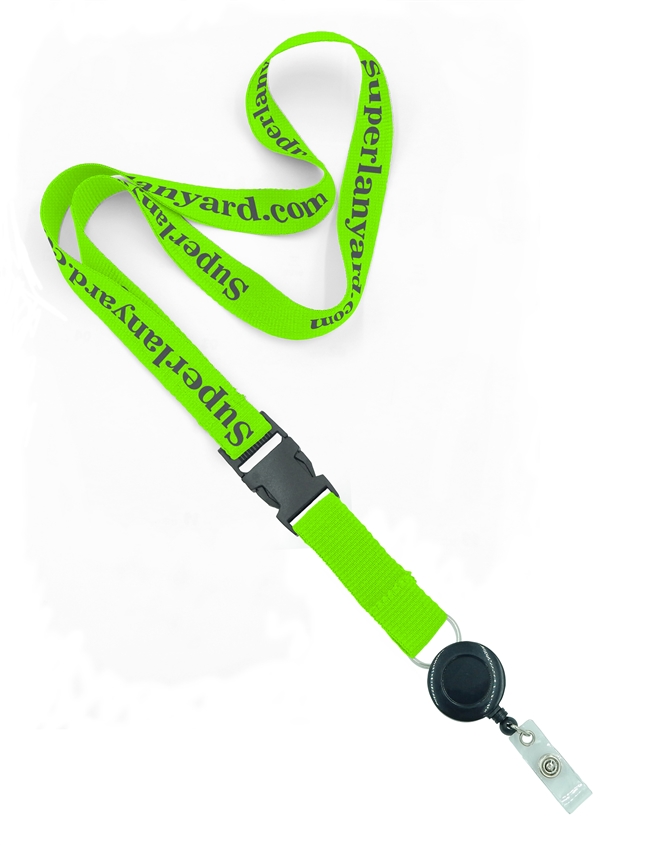 LHP06R1N Custom Retractable Id Lanyard