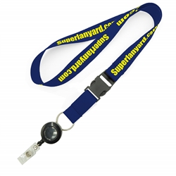 LHP08R1N Personalized Retractable Id Lanyard