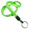 3/8 inch Lime green blank lanyard with a keychain ring-blank-LNB320NLMG
