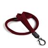 3/8 inch Maroon blank lanyard with lanyard hook-blank-LNB321NMRN