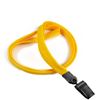 3/8 inch Dandelion clip lanyard with a plastic rotating clip-blank-LNB322NDDL