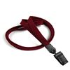 3/8 inch Maroon clip lanyard with a plastic rotating clip-blank-LNB322NMRN