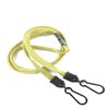 3/8 inch Light gold doubel hook lanyard with safety breakaway-blank-LNB325BLGD