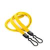 3/8 inch Dandelion doubel hook lanyard with 2 plastic rotating hook-blank-LNB325NDDL