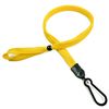 3/8 inch Dandelion adjustable lanyard with plastic ID hook and adjustable beads-blank-LNB326NDDL