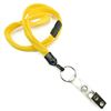 3/8 inch Dandelion breakaway lanyards attached key ring with ID strap clip-blank-LNB327BDDL