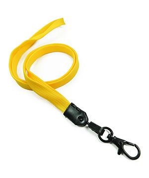 3/8 inch Dandelion neck lanyard with black lobster clasp hook-blank-LNB329NDDL