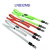 3/8 inch Breakaway lanyard with 2 plastic hooks and adjustable bead for mask-blank-LNB32MB