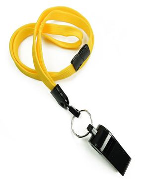 3/8 inch Dandelion whistle lanyard attached safety breakaway-blank-LNB32WBDDL