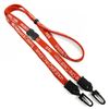 LNP03D3B Custom Double Hook Lanyard