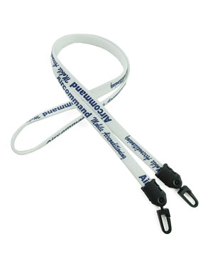 LNP03D3N Custom Double Hook Lanyard