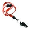 LNP0405B Customized Whistle Lanyard