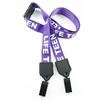 LNP06D2B Personalized Double Clip Lanyard