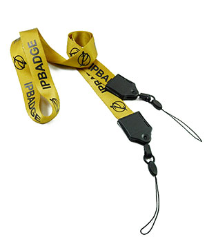 LNP06D8N Personalized Double End Lanyard