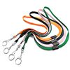 3/8 inch Breakaway lanyards attached swivel hook with key ring-blank-LRB320B