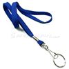 3/8 inch Royal blue neck lanyards with swivel hook and split ring-blank-LRB320NRBL