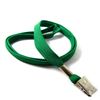 3/8 inch Green clip lanyard-blank-LRB322NGRN