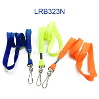 3/8 inch ID lanyard with a metal swivel hook--LRB323N