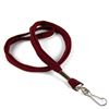 3/8 inch Maroon neck lanyards with swivel hook-blank-LRB323NMRN