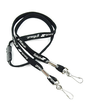 LRP03D3B Custom Double Hook Lanyards