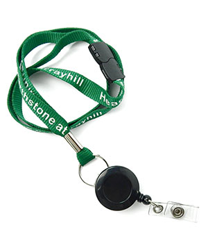 LRP04R1B Customized Badge Reel Lanyards