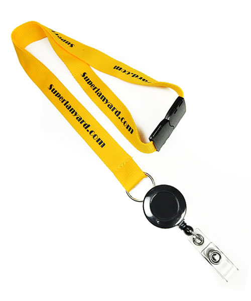 LRP06R1B Personalized Badge Reel Lanyards