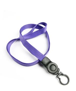The single color keychain lanyard with a swivel keychain.
