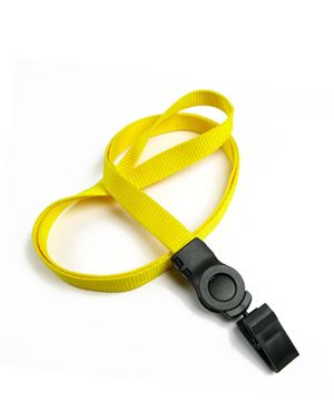 The single color badge clip lanyards with id clips.
