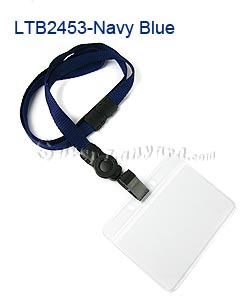 safety lanyard badge holder clip