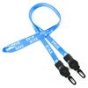 LTP04D3N Customized Double Hook Lanyard