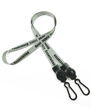 LTP04D6N Customized Double Hook Lanyard