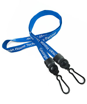 LTP05D6N Custom Double Hook Lanyard