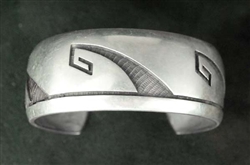 BERNARD DAWAHOYA HOPI OVERLAY CUFF