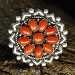 GORGEOUS LEE AND MARY WEEBOTHEE CORAL RING