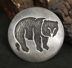 EARLY PRESTON MONONGYE BEAR PENDANT/PIN