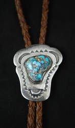 MORRIS ROBINSON TURQUOISE NUGGET BOLO