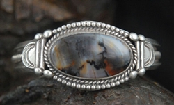 MORRIS ROBINSON PETRIFIED WOOD BRACELET