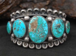 IMPRESSIVE FRANK PATANIA SR. TURQUOISE BRACELET
