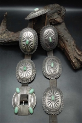 BEAUTIFUL SECOND PHASE CONCHO BELT