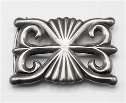 VINTAGE NAVAJO SANDCAST BUCKLE