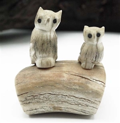 MARVELLITA PHILLIPS OWLS/ RABBIT and BIRD FETISHES