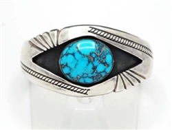 Beautiful Henry Clark Morenci Turquoise Bracelet