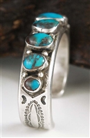 BEAUTIFUL MARK CHEE BISBEE TURQUOISE BRACELET