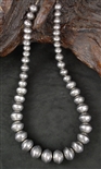 LARRY PINTO NAVAJO PEARL BEAD NECKLACE